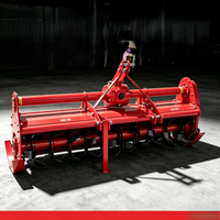 1GQL-160 Mesin Pengolah Tanah Putar (Rotary Tiller) 3 Titik Hitch PTO, Peralatan Rotavator untuk Traktor Pertanian