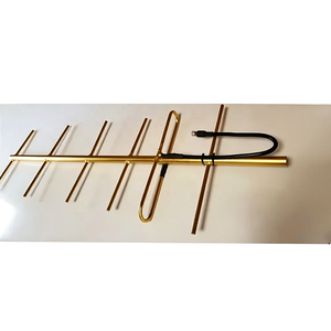 Antenne Yagi à gain élevé à 3 éléments 400G/3 400-470 MHz 7 dBi, antenne de communication UHF en alliage d'aluminium doré - Product Image 5