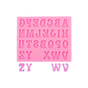 Molde de Silicona para Chocolate y Dulces, Diseño de Números y Letras Árabes, para Hacer Pasteles de Cumpleaños Caseros - Product Image 3