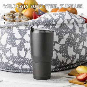 Vaso Térmico de Acero Inoxidable con Doble Pared y Aislamiento al Vacío, Resistente al Calor, con Recubrimiento en Polvo, de 30 oz, de la Marca NCAA Kentucky Wildcats - Product Image 4