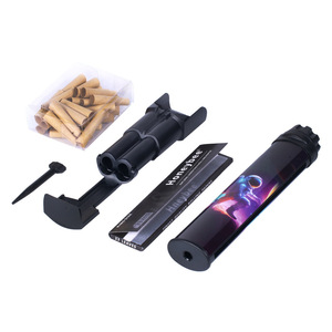 Máquina de Liar Cigarrillos de Bolsillo Mini, Venta al por Mayor, 4 Piezas, Forma de <span class=keywords><strong>Cono</strong></span>, Rodillo de Tabaco Manual - Product Image 5