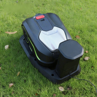 Cortacésped Robótico Automático con Navegación GPS Inteligente, Control por Aplicación, Sistema de Corte de Césped con Autocarga para el Cuidado del Jardín del Hogar