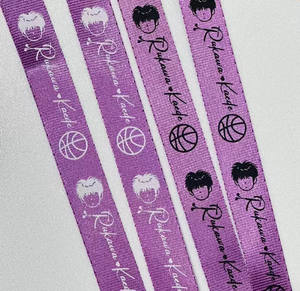 Offre Spéciale Lanière personnalisée de haute qualité Longes en nylon Longes d'impression en soie avec logo personnalisé - Product Image 2