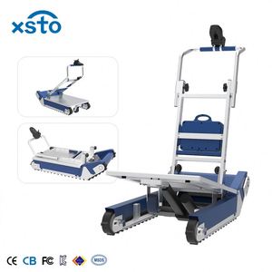 Escalador de escaleras 300Kg Robot de escalada Carro plegable <span class=keywords><strong>Climer</strong></span> manual Objetos pesados en movimiento Carro apilador de aluminio Tirador - Product Image 2