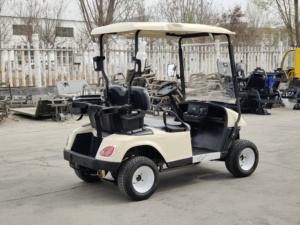 Voiturettes de golf électriques 2 places moins chères prix bon marché voiture buggy à vendre chariot de golf électrique chinois Club quatre fermé - Product Image 4