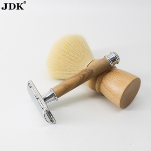 <strong>OEM</strong> Classic Shaving <strong>Double</strong> <strong>Edge</strong> Blade Safety <strong>razor</strong> Wood Handle Women Men's <strong>Razors</strong> Private Label - Product Image 6