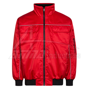 Men Winter <b>Pilot</b> <b>Jacket</b> Stand Collar Bomber <b>Pilot</b> <b>Jacket</b> for Men - Product Image 1