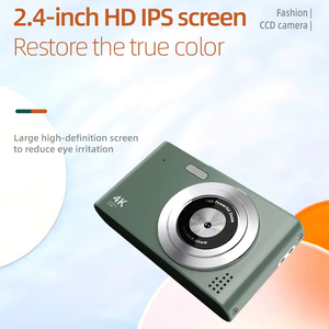 Caméra numérique pour étudiants 4K 48MP avec autofocus, zoom 16X, lumière de remplissage LED, caméscope pour activités scolaires et voyages - Product Image 1