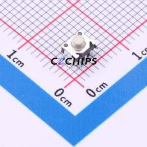 Z5C341115 Tactile Switch SMD-5P,4.5x3.4mm Switch Single Pole Single Throw Round Button 1.8N 4.5mm - Product Image 1