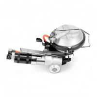 Outil pneumatique KZ pour cerclage en acier 16-19 mm, tendeur de sangles en acier portatif à air comprimé, sans boucle, pour entrepôt de palettes