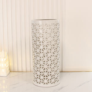 S067W <span class=keywords><strong>portaombrelli</strong></span> 18 pollici per ingresso <span class=keywords><strong>in</strong></span> <span class=keywords><strong>ceramica</strong></span> <span class=keywords><strong>portaombrelli</strong></span> bianco <span class=keywords><strong>portaombrelli</strong></span> durevole - Product Image 2