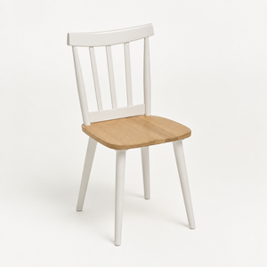 Confort Optimal, Style Écologique, Durable, Moderne, Tendance Européenne, Bois Massif, Gris Fumé, Rectangulaire, Dossier Solide - Product Image 1