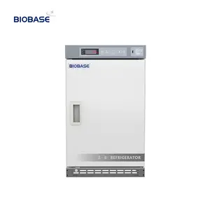 Биобазовый китайский лабораторный холодильник 2-8 градусов 108 л однодверная разбрызгиваемая стальная пластина 3 шт. полки для холодильника