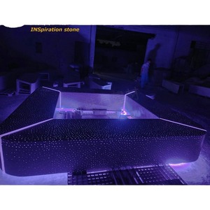 Nuevo Taburete de Hormigón Iluminado Magic Stone UHPC GRC para Decoración de Paisajes Exteriores - Product Image 3