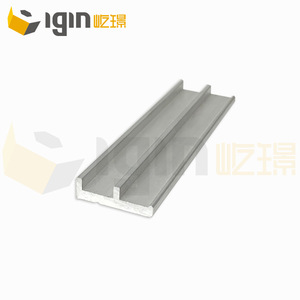Aluminum Alloy Glass Curtain <b>Wall</b> Pressure <b>Plate</b> 31.5x24.1x27mm Polished For Construction Decoration - Product Image 1