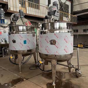 Hinok Industrial Manufacturer Good at Stir Thick Liquid <strong>Grease</strong> <strong>Making</strong> <strong>Machine</strong> Low Speed Mixing Tank - Product Image 4