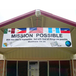 علامات مطبوعة مزدوجة الوجهين في الهواء الطلق الفينيل لافتة مزدوجة الوجهين - Product Image 6