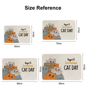 Morden Luxury Cartoon novedad suave perfil bajo mascota entrada puerta alfombra exterior Interior bienvenida piso alfombra antideslizante entrada alfombra - Product Image 6