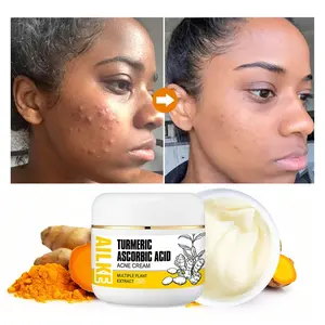 Custom Anti Age Cleansing Pigmentation Remova Pimples Treatment Turmeric Face Cream For Dark Skin