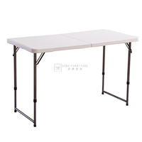 Table pliante de banquet au design moderne pour enfants pour hôtel, mariage, événement, jardin pour la maison, meubles de salle à manger, table à manger extensible
