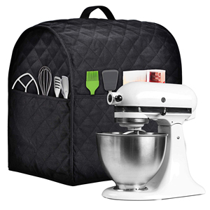 Funda de algodón para batidora de pie compatible con batidoras KitchenAid, se adapta a todos los modelos con cabezal inclinable y elevación de tazón. - Product Image 1