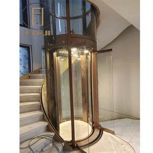 プロのエンジニアによって設計された円形リフトカスタマイズされた丸いガラスリフト - Product Image 4