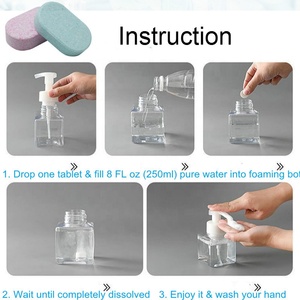 Thân Thiện Với Môi Cao Bọt Dùng Một Lần Rửa Tay Xà Phòng Máy Tính Bảng Refill Tạo Bọt - Product Image 5