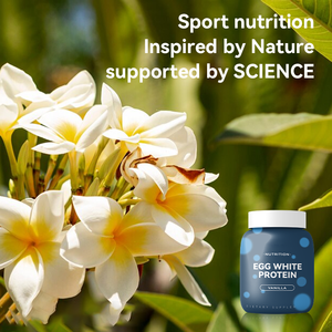 Poudre <span class=keywords><strong>d</strong></span>'albumine de <span class=keywords><strong>blanc</strong></span> <span class=keywords><strong>d</strong></span>'<span class=keywords><strong>oeuf</strong></span> vanille en gros OEM 24g supplément nutritionnel pour le sport repas supplémentaire - Product Image 4