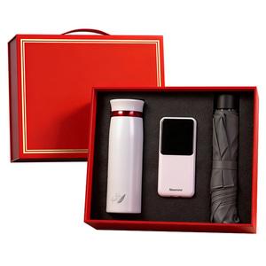 Set de Regalo Ecológico de Cuaderno de Fibra de Bambú y Termo con Logotipo Personalizado para el Día <span class=keywords><strong>del</strong></span> Medio Ambiente - Product Image 1