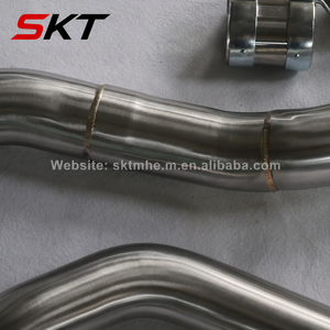 Tubo Central de 89MM para BMW F87 M2 Competition M2 CS S55, Acero Inoxidable - Product Image 2