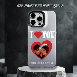 Coque de téléphone personnalisée avec <span class=keywords><strong>photo</strong></span> et texte pour iPhone 11-17 - Matériau TPU mat avec peinture UV, design DIY - Product Image 4