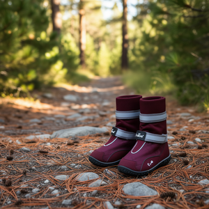 Bottes pour chien Helios, hautes, antidérapantes, rouges, taille XS, toutes saisons, chaussures pour animaux de compagnie - Product Image 2