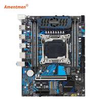 Motherboard Gaming M ATX X99 B4 4 Channel DDR4, Mendukung TPM 2.0 dengan Pendingin VRM, USB 2.2, WiFi, dan Slot Laser Tracking, Tersedia