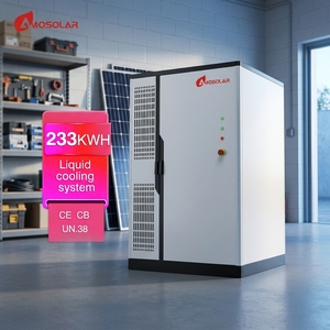 Système de stockage d'énergie solaire au lithium-ion 233 kWh 100 kW hors réseau/sur réseau, adapté aux applications commerciales et industrielles, dans un conteneur BESS - Product Image 1