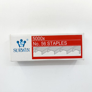 Grapadora de Oficina de Calidad a Precio de Fábrica, Grapas Galvanizadas Plateadas Número 56 - Product Image 3