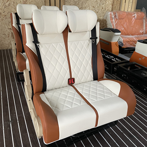 Asiento doble plegable de cuero Nappa de nuevo diseño, asiento de cama RV impermeable de lujo para Camper DIY - Product Image 2