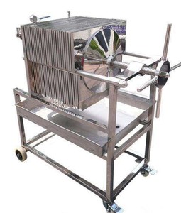 <span class=keywords><strong>Presse</strong></span> à filtre à plaques et à cadre en acier inoxydable pour l'industrie du jus/du vin/des boissons - Product Image 1