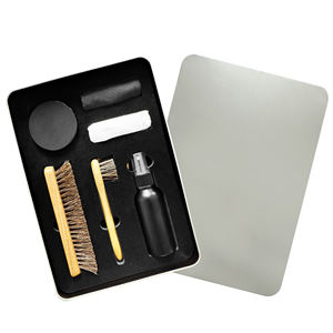 Kit d'<span class=keywords><strong>entretien</strong></span> du <span class=keywords><strong>cuir</strong></span> de luxe, nettoyant pour <span class=keywords><strong>cuir</strong></span> premium et crème lustrante pour chaussures - Product Image 2