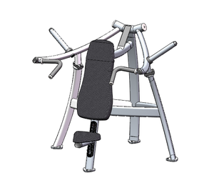 Machine de musculation commerciale de haute qualité pour presse à épaules assise, équipement de force pour salle de sport, banc incliné pour presse à épaules et pectoraux - Product Image 1