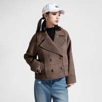 Meistverkaufter Hoodie Echtes Schwarzes Damen-Lederjacke mit Neuem Design ODM/OEM Weiche Damen-Wolljacke Pullover Lange Damen-Wolljacke