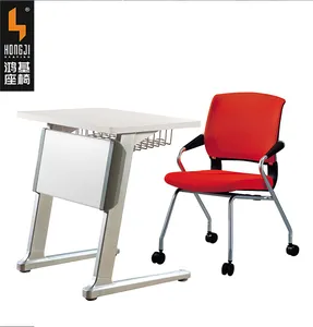 Double School Furniture Price Of Student Chair Metal Student Chair Double Student Desk And Chair Set