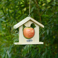 Mangeoire à oiseaux pour oiseaux sauvages Esschert Design japonais pour extérieur en bois et métal