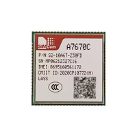 SIMCOM A7670C-LASS LTE modul 4G Cat-1 mendukung mode komunikasi nirkabel LTE-TDD/LTE-FDD