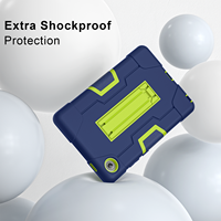 Étui de protection robuste pour Lenovo Tab One 8.7 K9 TB305FU 2025 avec support en silicone + PC, fin et résistant, pour enfants, OEM ODM