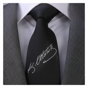 Conjunto de Corbata EXVE AD8861 Ataturk con Pañuelo de Bolsillo, Corbata Larga de Seda Tejida - Product Image 2
