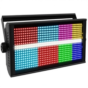 Professional 960 LED Warm White RGB Stage <strong>Strobe</strong> <strong>Light</strong> 16-Zone Pixel Control DMX512 Lighting for DJ Disco Club Concert Show - Product Image 1