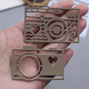 <span class=keywords><strong>Mini</strong></span> caméra matrices de découpe en métal pour Scrapbooking bricolage manuel artisanat outil de Production en acier au carbone moules délicats matrice - Product Image 5