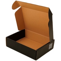 Boîtes d'expédition rigides personnalisées en gros, emballages postaux, boîtes en carton pour livraison, 250 g/m², carton C1S, matériau recyclable