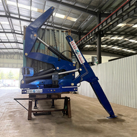 Semi-remorque Sidelifter à suspension mécanique 3 essieux 37 tonnes pour conteneurs extensibles de 20 et 40 pieds