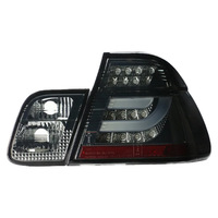 Feux arrière LED améliorés pour BMW E46 4 portes 2001-2004, clignotants séquentiels dynamiques, feux de freinage et de recul, installation Plug-and-Play